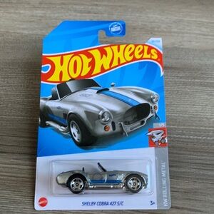 Hot Wheels Ford Shelby Cobra 427 S/C Rolling Metal Zamac Hotwheels Car New 2024